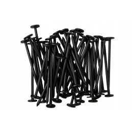 ✨ 12 cm plastikiniai kaiščiai agrotekstilei ir agrotekstilei tvirtinti sak100r (100 vnt.)