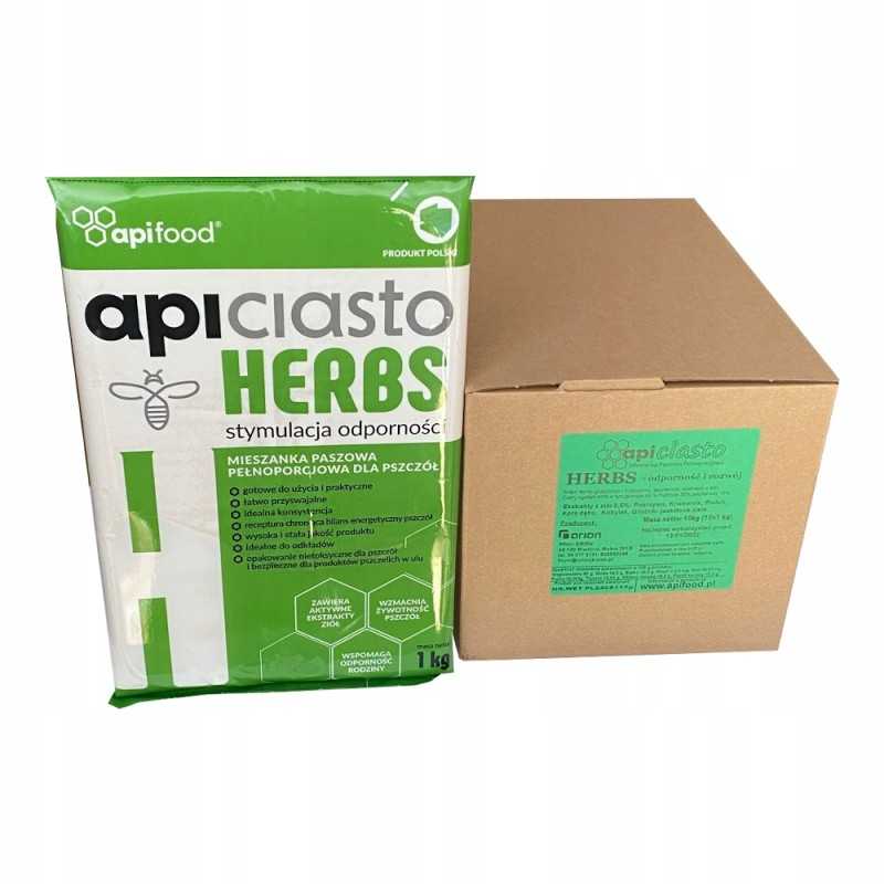 Maistas bitėms su žolelėmis - apicitasto žolelėmis - 1kg