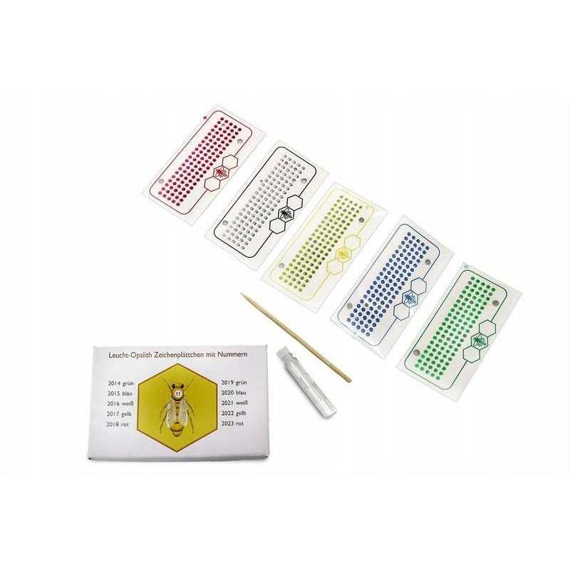 Opalitki karalienėms žymėti, 5 metų klijai