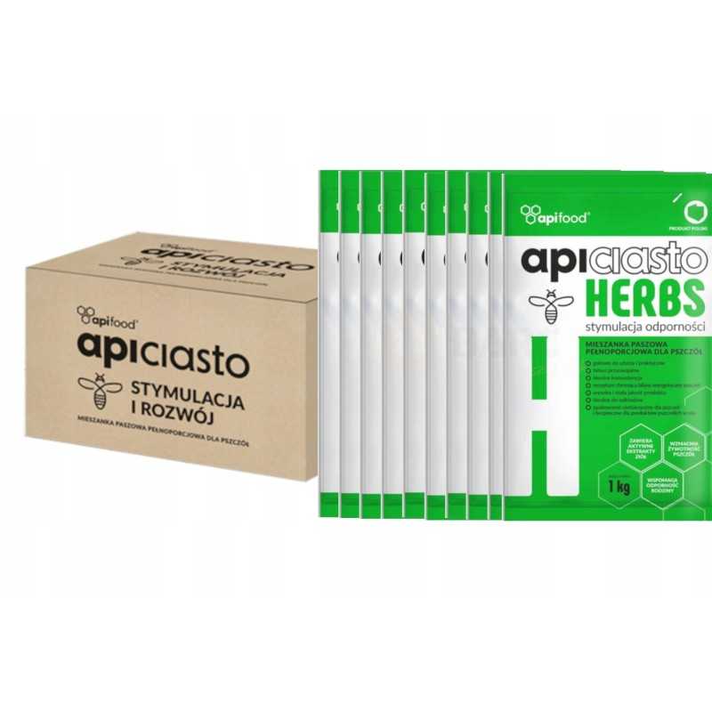 Tortas bitėms herba 1kg x 10 vnt. - skanus pyragas