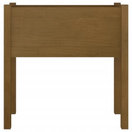 Sodo vazonai, 2 vnt, medaus rudi, 70x31x70 cm, pušiniai