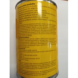 Geltoni dažai, 1 litras, polistirolo aviliams