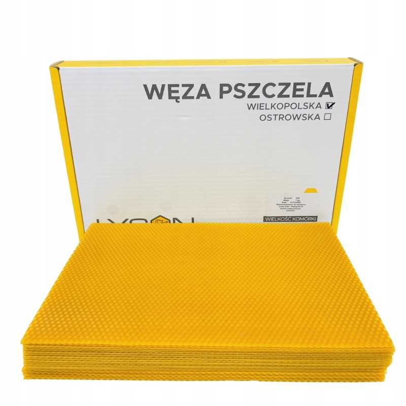 Wielkopolska Lyson bičių gyvatė 1 kg išbandytas natūralus bičių vaškas 1 kg