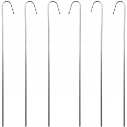 Metaliniai smeigtukai įvairių tipų agrotekstilei, agrotekstilei ir geotekstilei tvirtinti prie žemės, taip pat smeigtukai kurmių