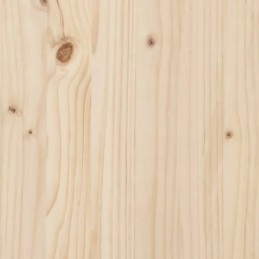 Vidaxl Planter, 80x80x27 cm, Solid Pine Wood