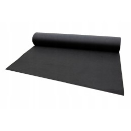 Juoda agrotekstilė 50g, plotis 1,6m x 10m, neaustinis žievės mulčiavimo kilimėlis