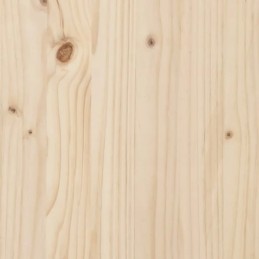 Vidaxl Planter 80x80x27 cm Solid Pine Wood