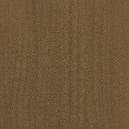 Dārza puķu podi, 2gb, medus brūns, 70x31x70 cm, priede