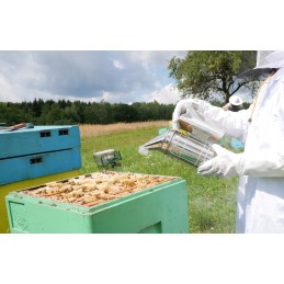 Cinkuotas bitininkystės dulkių siurblys