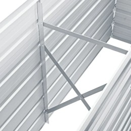 Pacelts puķupods no cinkota tērauda 160x40x