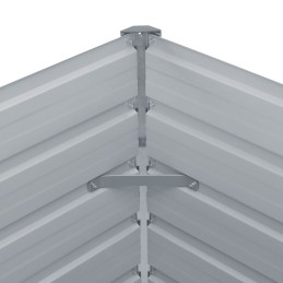 Pacelts puķupods no cinkota tērauda 160x40x