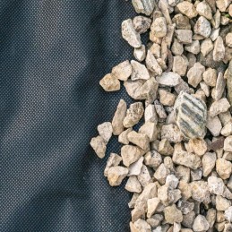 Agrotekstilės kilimėlis nuo piktžolių 80g storio universalus 1,1x5m agrotekstilė