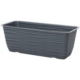 Sahara 40 balcony box with base - anthracite