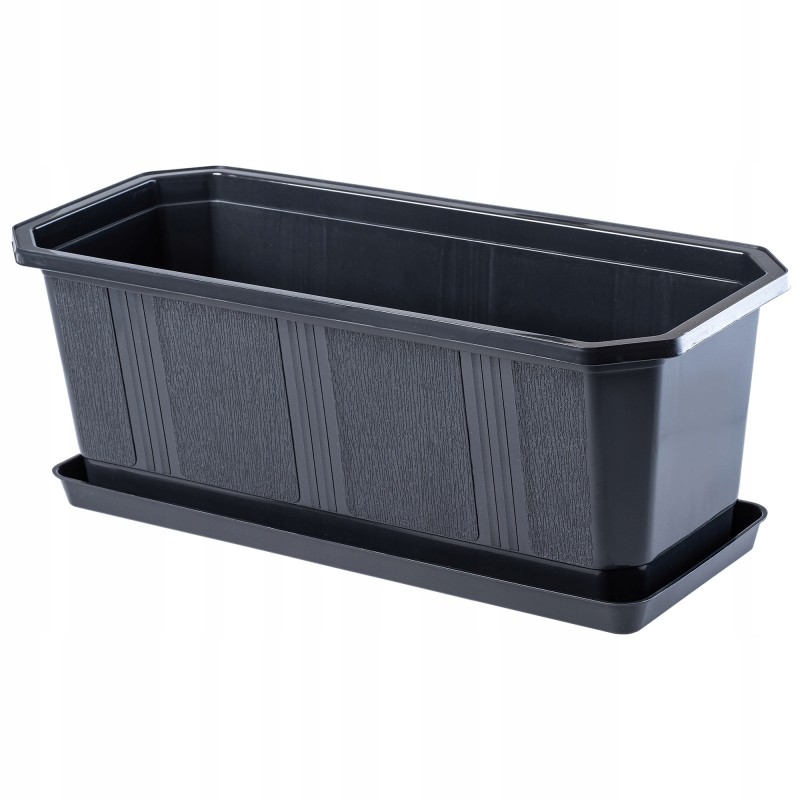 Balcony flowerpot with stand