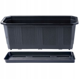 Balcony flowerpot with stand