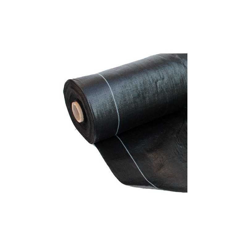 Agrotkanina kilimėlis, plotis 0,80, juodas, 94 g/m2