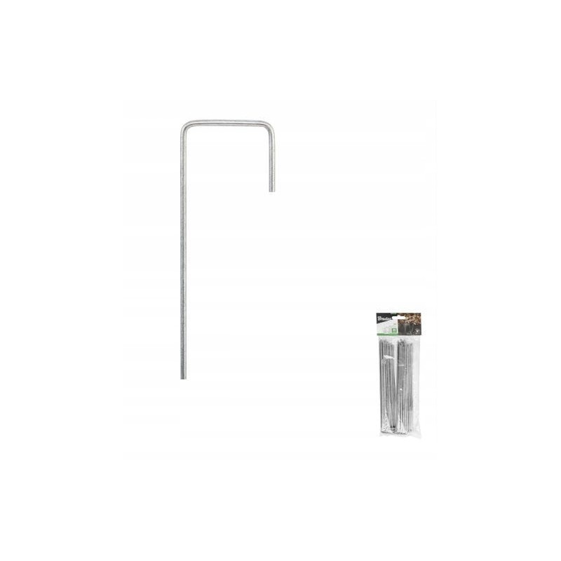 J formos cinkuoto metalo kaištis, plotis 3cm / aukštis 15cm