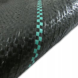 Agrotekstilės kilimėlis nuo piktžolių 1,6 m x 10 m 70 g juodos agrotekstilės