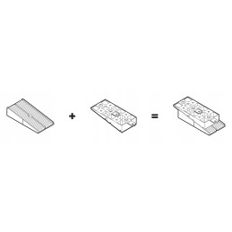 Adjustable support for joists 15-35 mm