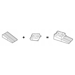 Adjustable support for joists 15-35 mm