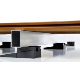 Adjustable decking supports wedge under the joist board wedge base 15-35mm
