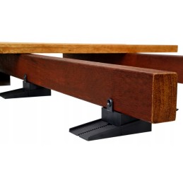 Adjustable decking supports wedge under the joist board wedge base 15-35mm