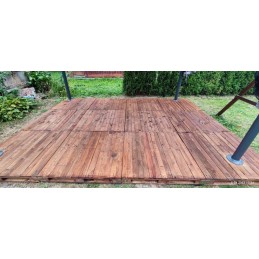 Adjustable decking supports wedge under the joist board wedge base 15-35mm