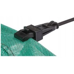 CLIP FOR FASTENING/TENSIONING FABRIC TARPAULIN