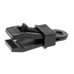 CLIP FOR FASTENING/TENSIONING FABRIC TARPAULIN