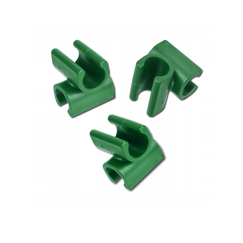 Leņķa savienotājs stabiem 11mm 10 gab. Bradas