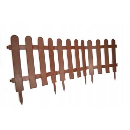 PALISADE ÄÄRIS MURU ÄÄRE AIA PIIR 30cm Pruun