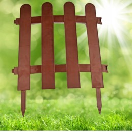 PALISADE ÄÄRIS MURU ÄÄRE AIA PIIR 30cm Pruun