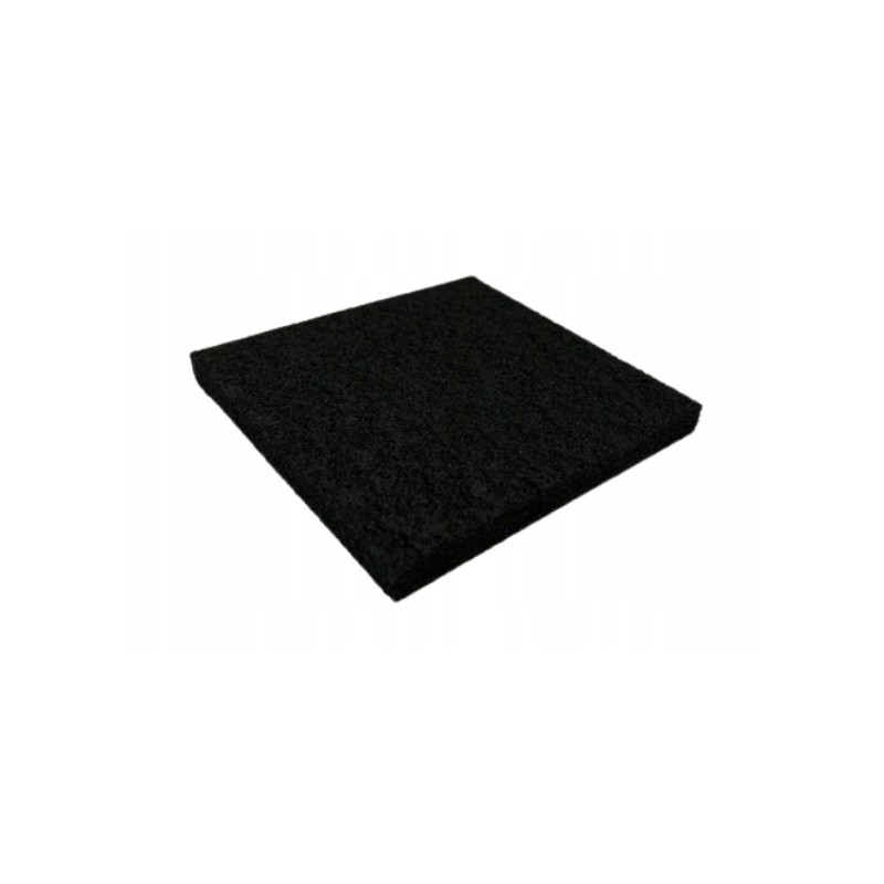 Rubber pad for terrace support