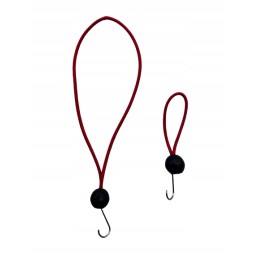 FLEXIBLE, MULTIFUNCTIONAL RUBBERS FOR FASTENING TARPAULIN WITH HOOK 30 CM - 1 PIECE