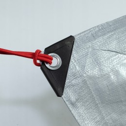 Elastīgas, DAUDZFUNKCIONĀLAS GUMIJAS RIBAS TARPAS fiksēšanai AR ĀĶI 30 CM - 1 GAB.