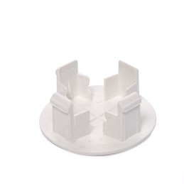 Baltas parkavimo žymeklis.