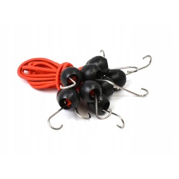 KUMMIST ELASTNE KAABEL KONKSIGA TARPIDE KINNITAMISEKS, VOOLIKAABLID, 30 cm