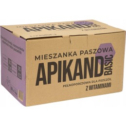 Apikand bazinis pyragas su vitaminais 1kg dėžutė 10x1kg tortas bitėms