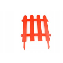 PALISADE EDGE GARDEN FENCE RED