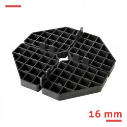16 mm terases balsts