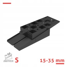 Regulējams ķīļveida kronšteins RAPTOR S 15-35 mm - sijām