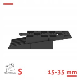 Regulējams ķīļveida kronšteins RAPTOR S 15-35 mm - sijām