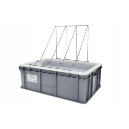 Vonia rėmams atsegti plastikiniu sieteliu