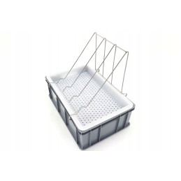 Vonia rėmams atsegti plastikiniu sieteliu