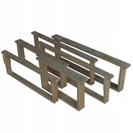 Wielkoposkie mediniai rėmai su kaiščiais 1/2