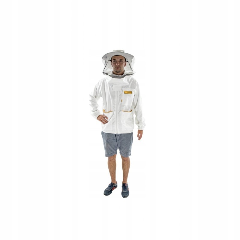 Tinklinis bitininkystės megztinis su kepure (M dydis)