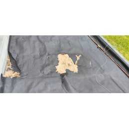 Agrotekstilė Agrotekstilė 160 cm 100 gr/m2 storio tvirtas kilimėlis nuo piktžolių