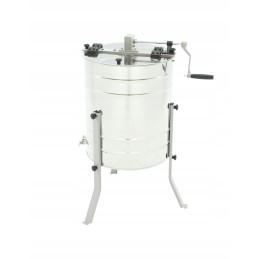 Rankinis kasetinis medaus trauktuvas, 4 rėmeliai, šukos WLKP, OSTR. - ŁYSOŃ