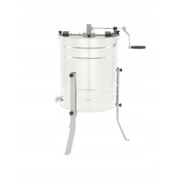 Rankinis kasetinis medaus trauktuvas, 4 rėmeliai, šukos WLKP, OSTR. - ŁYSOŃ