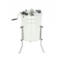 Rankinis kasetinis medaus trauktuvas, 4 rėmeliai, šukos WLKP, OSTR. - ŁYSOŃ